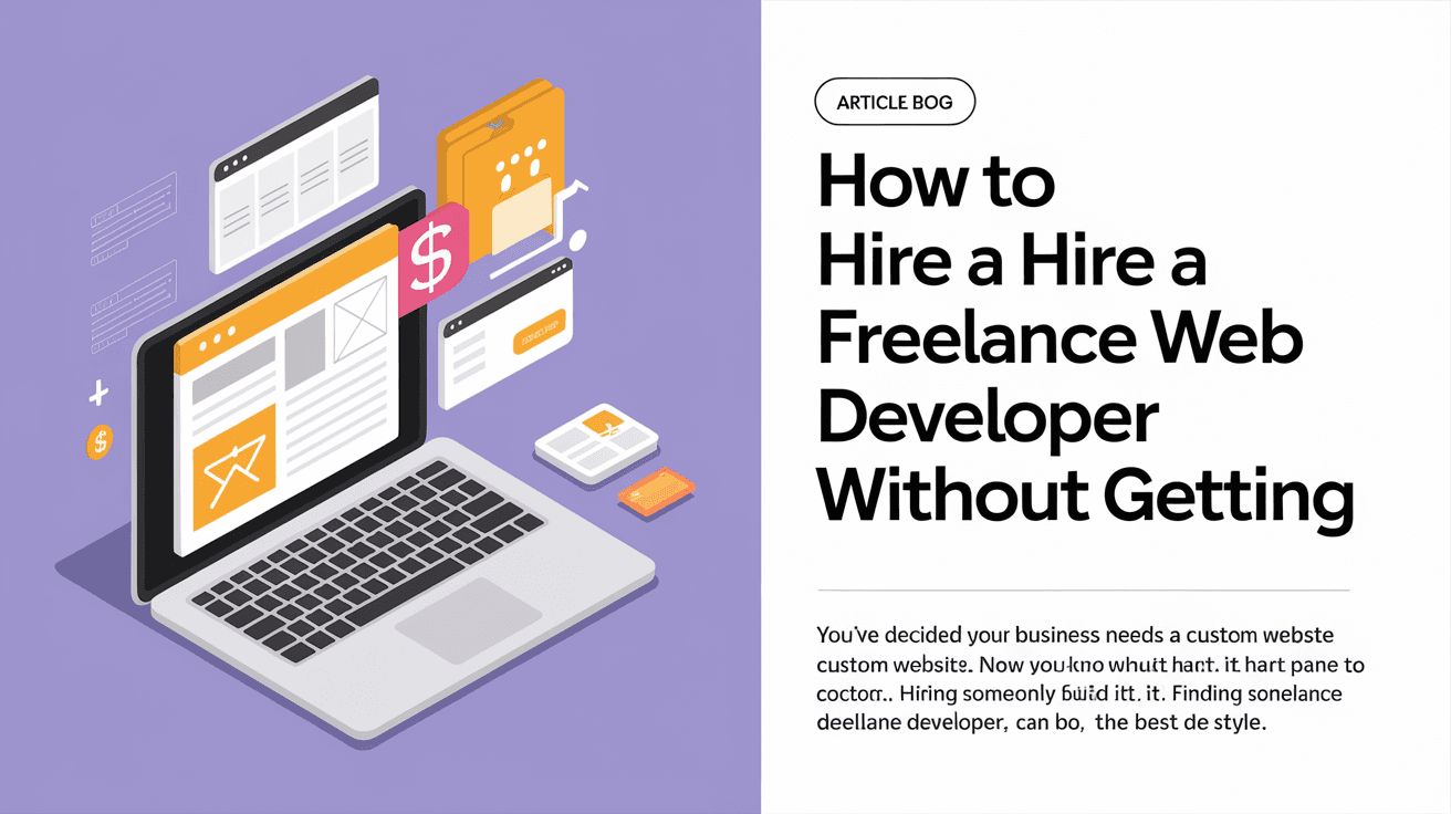 How to Hire a Freelance Web Developer Without Getting Burned